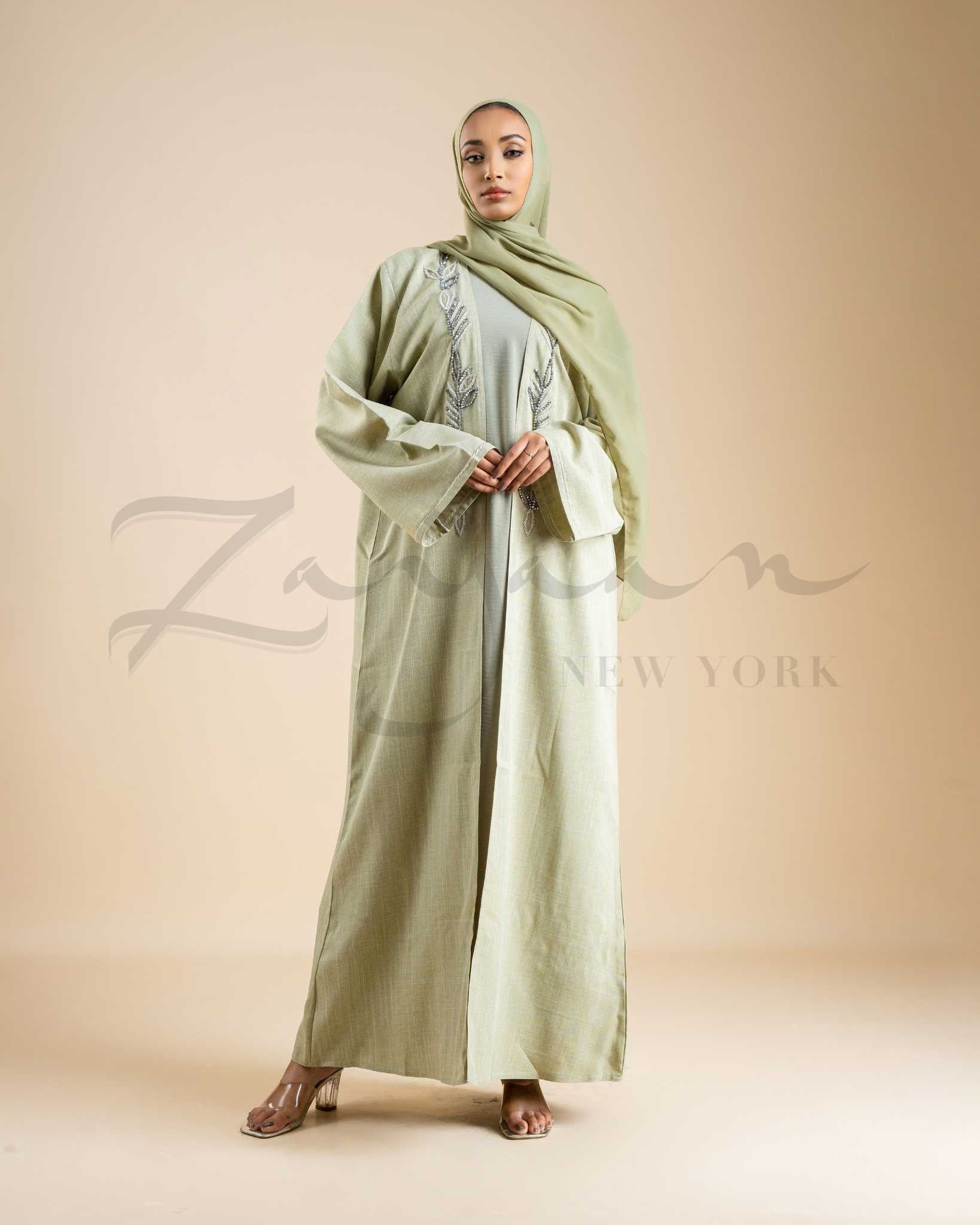 Artisan Kimono Style Abaya