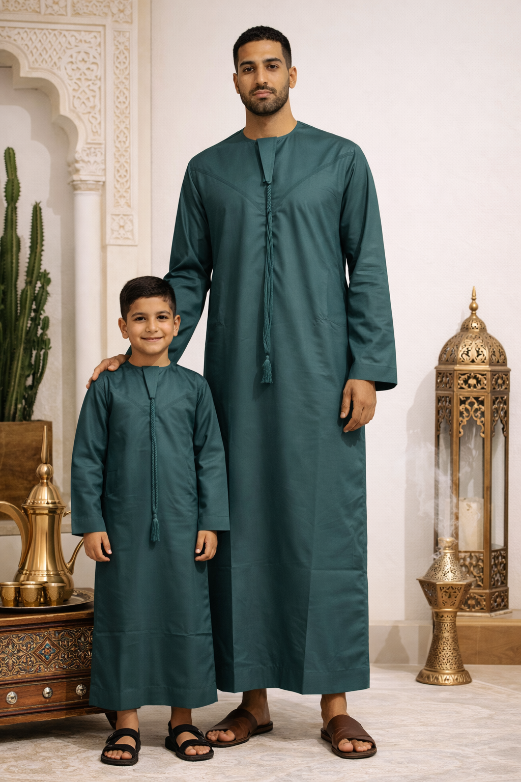 Premium Kids Emirati | Dark Green