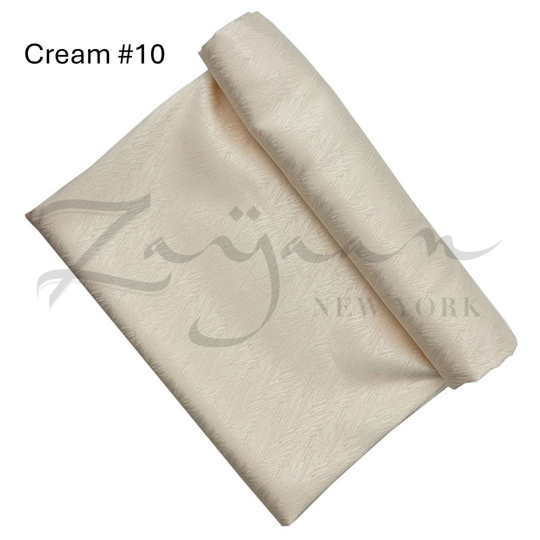 Diagonal Flower Satin Hijab