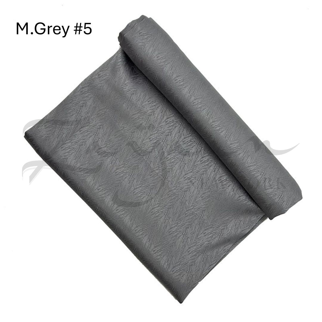 Diagonal Flower Satin Hijab