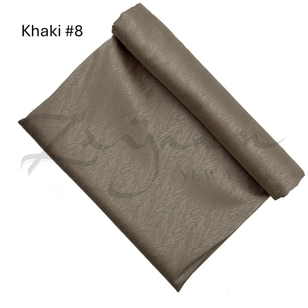 Diagonal Flower Satin Hijab