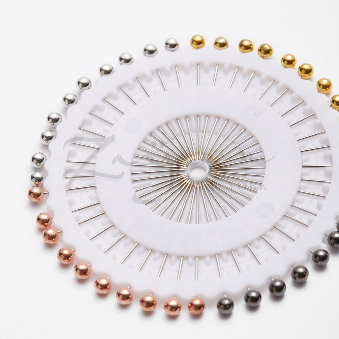 1.5 Inches Hijab Pin 40pcs Circle