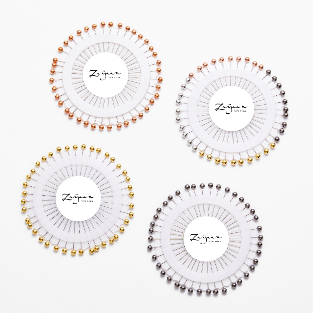 1.5 Inches Hijab Pin 40pcs Circle