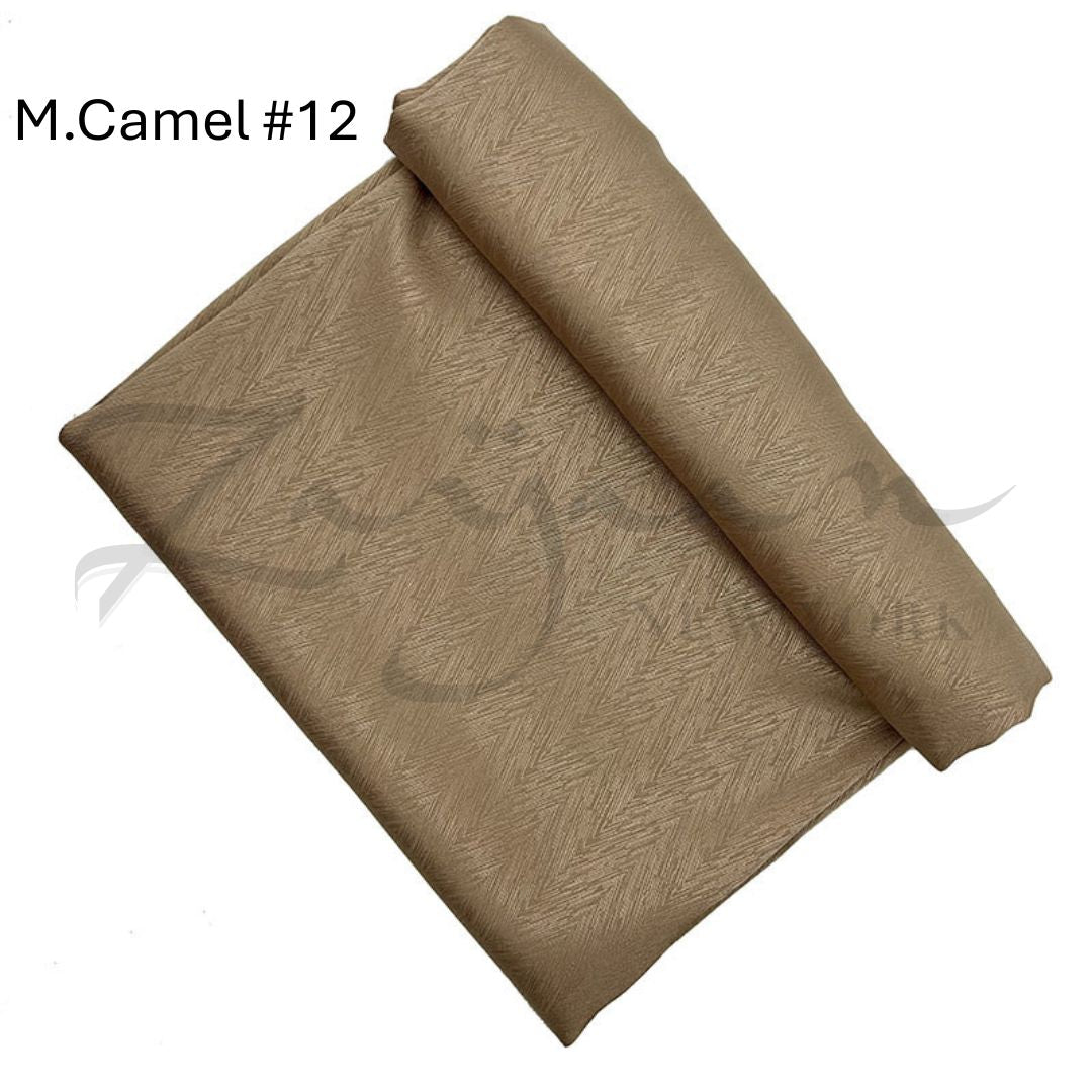 Diagonal Flower Satin Hijab