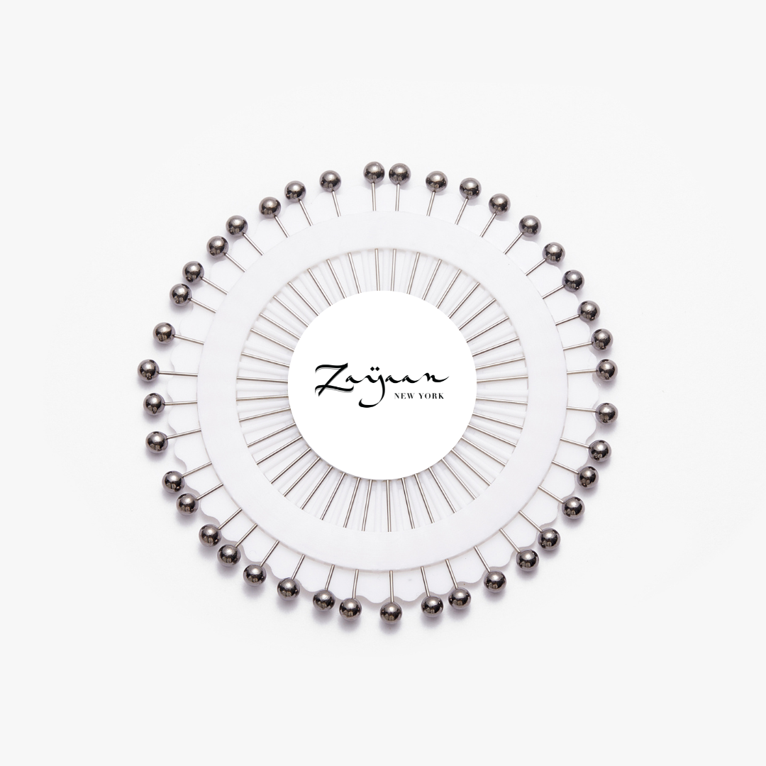 1.5 Inches Hijab Pin 40pcs Circle