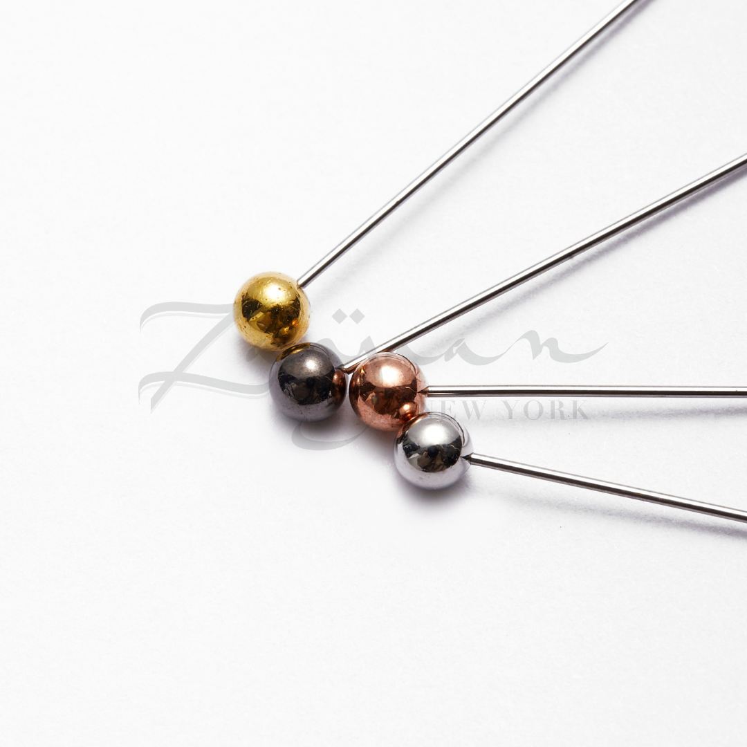 1.5 Inches Hijab Pin 40pcs Circle