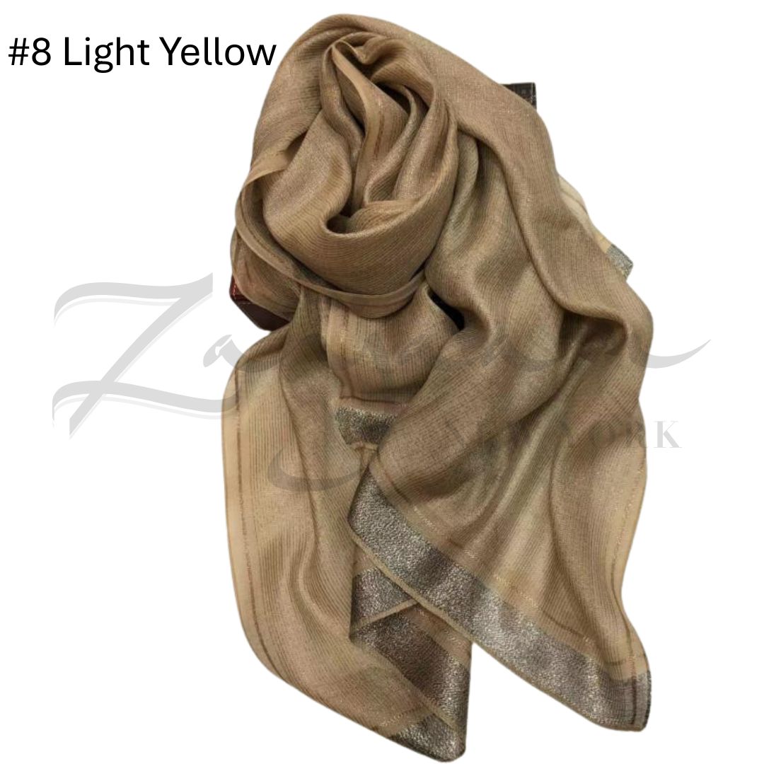 Gold Sequined Party Hijab