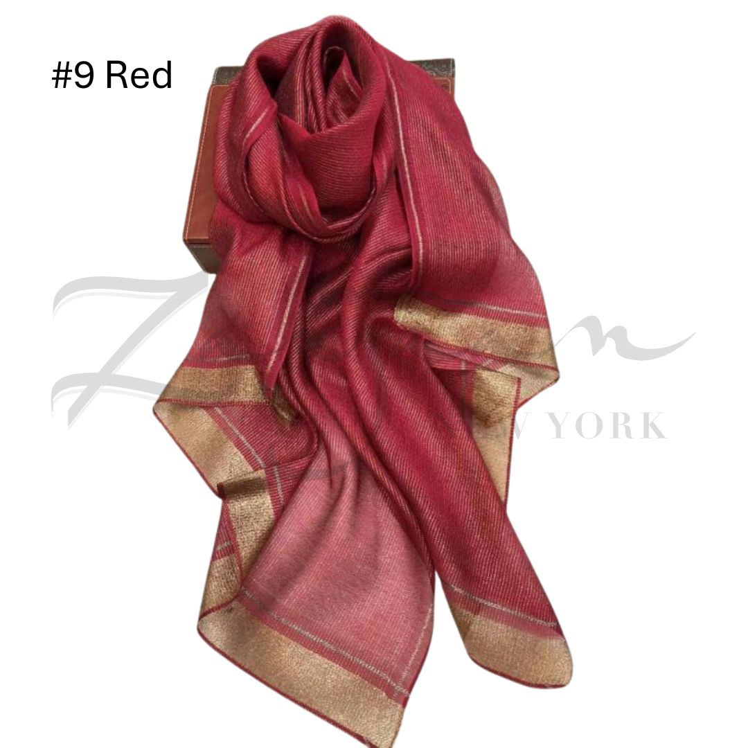 Gold Sequined Party Hijab