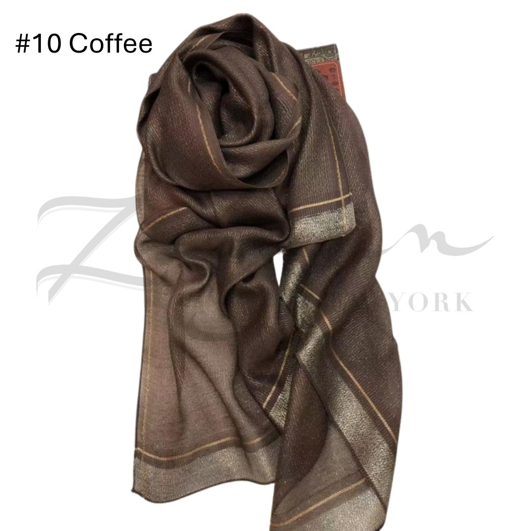 Gold Sequined Party Hijab