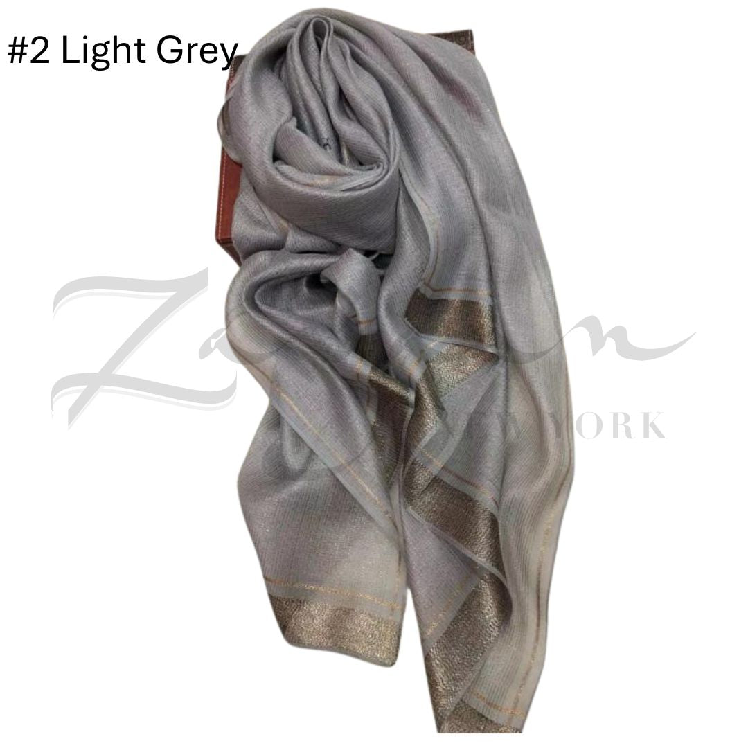 Gold Sequined Party Hijab