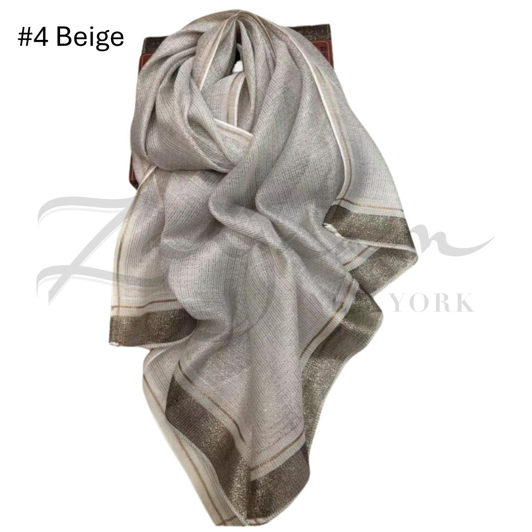 Gold Sequined Party Hijab