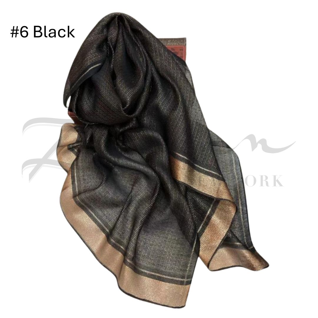 Gold Sequined Party Hijab