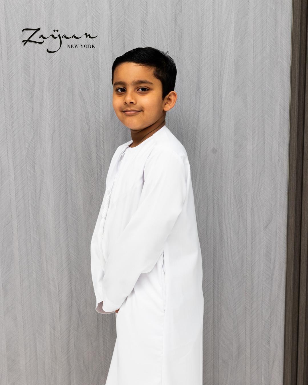 Premium Kids Emirati | White