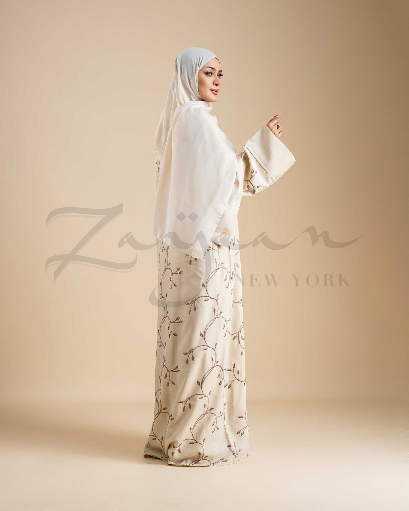 Floral Vine Abaya