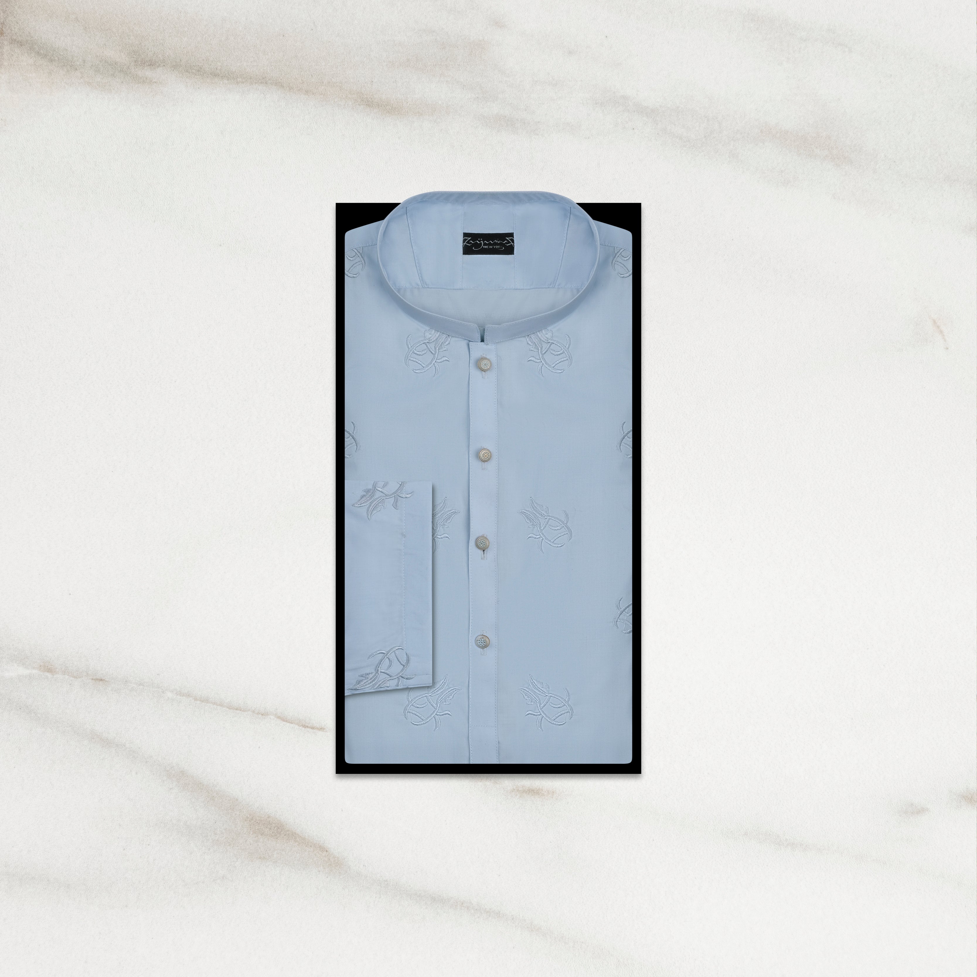 Premium panjabi I pale sky blue
