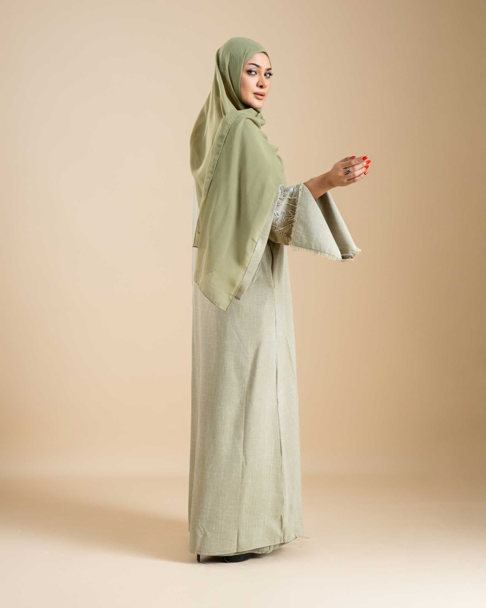 Artisan Silhouette Abaya