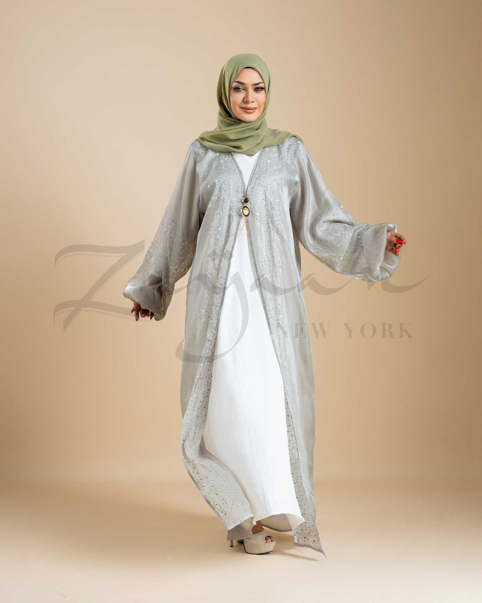 Pearly Mist Abaya