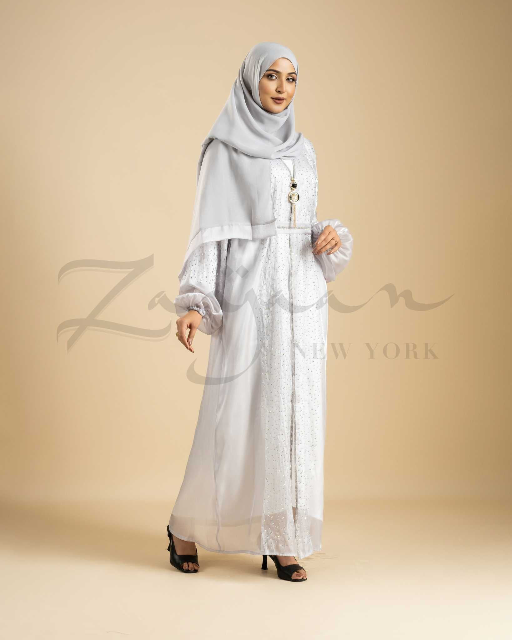 Pearly Mist Abaya