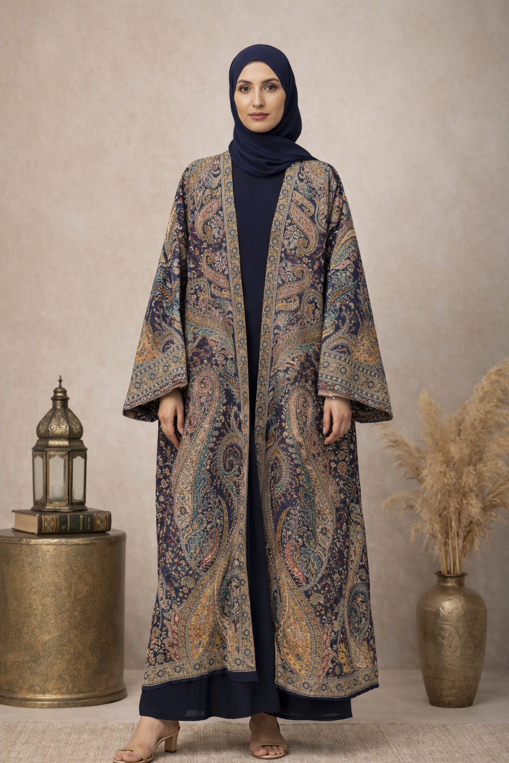 Layali Noir Pashmina