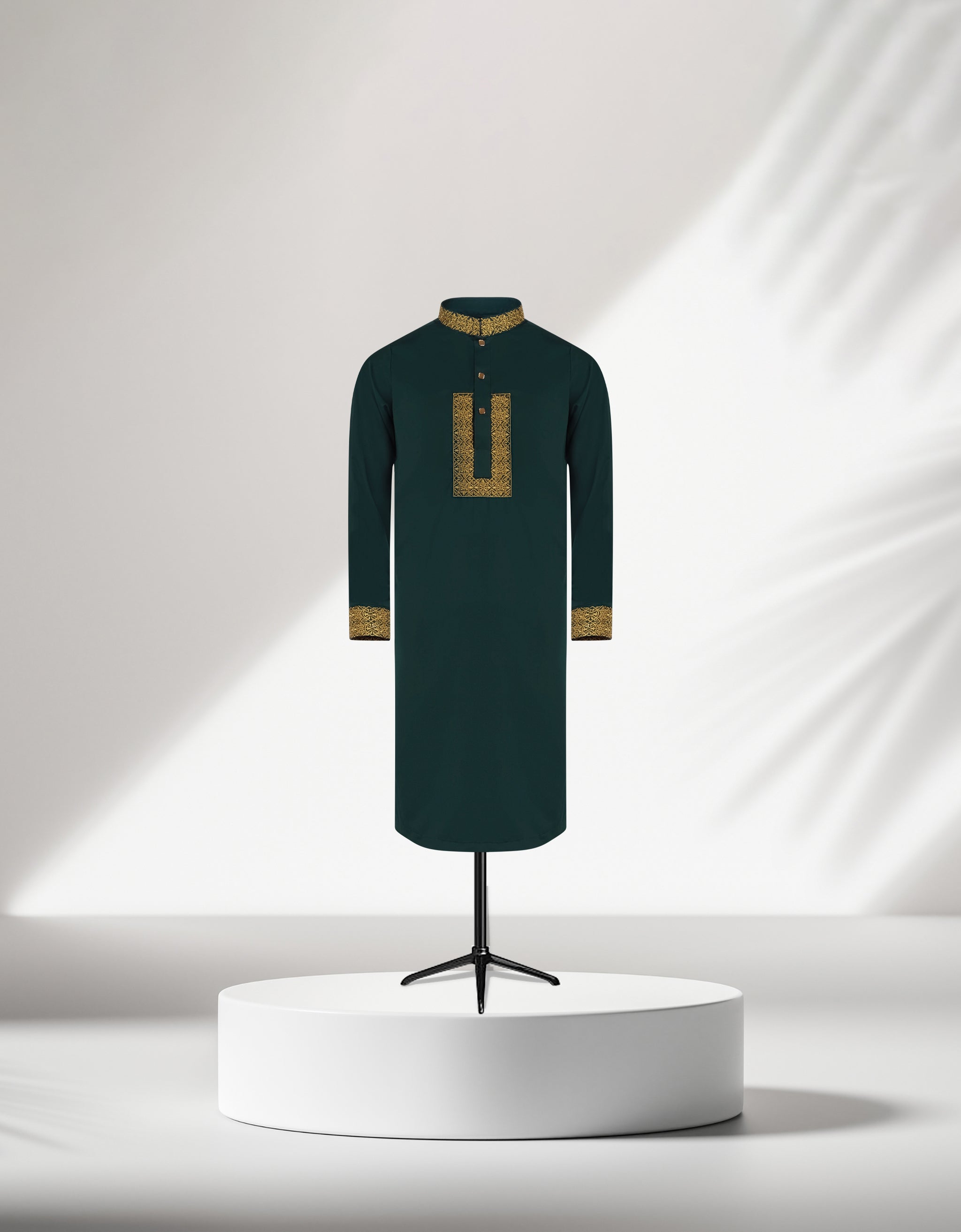 Premium panjabi I Deep Green