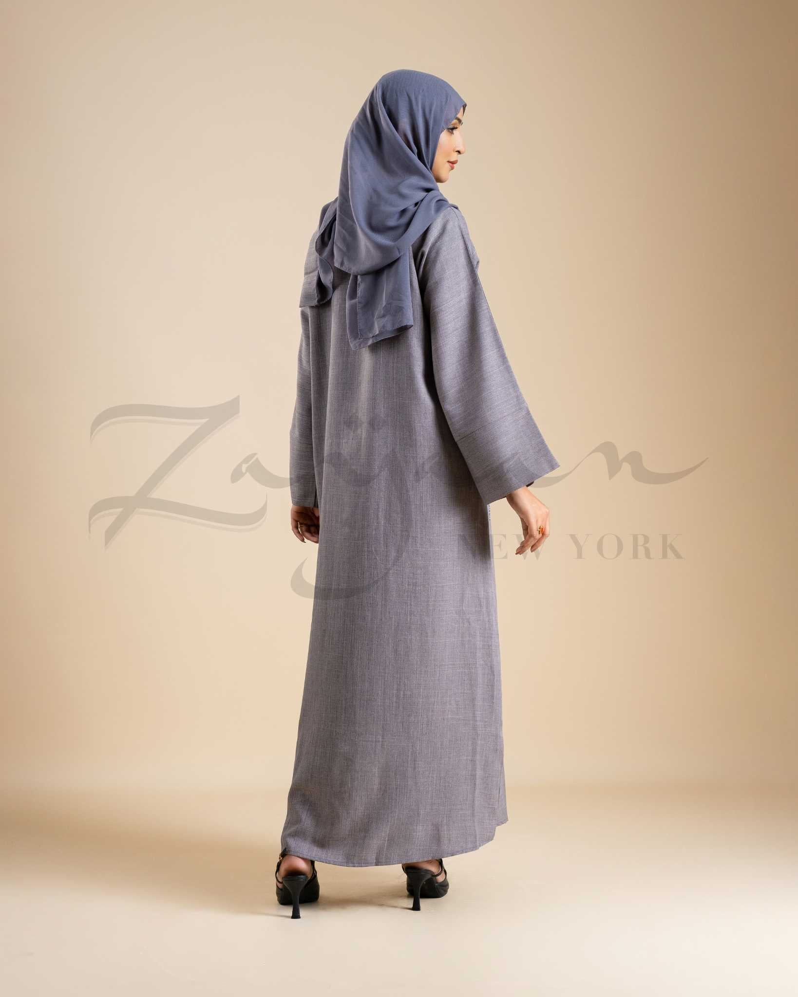 Branch Embroidery Abaya