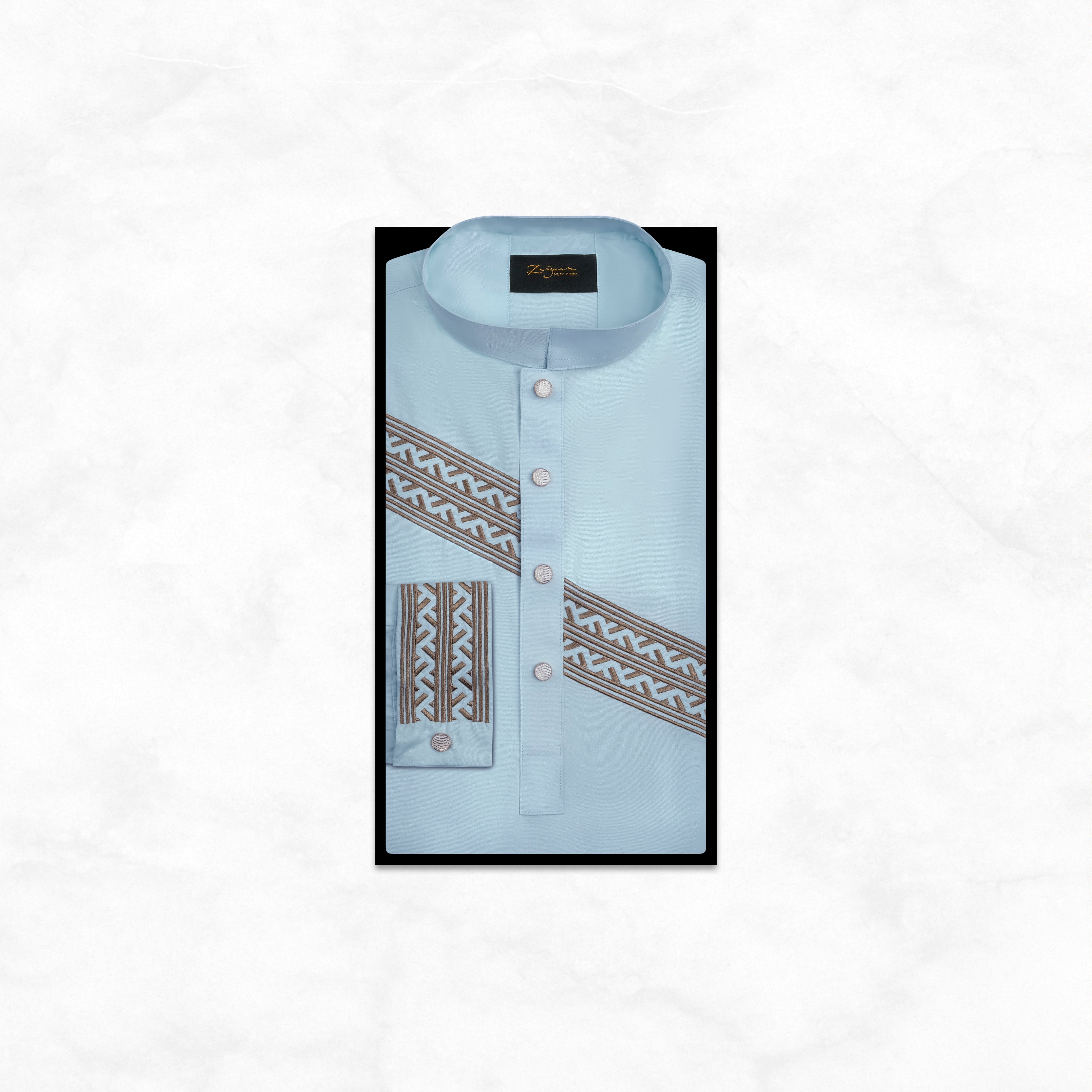 Premium panjabi I pale blue