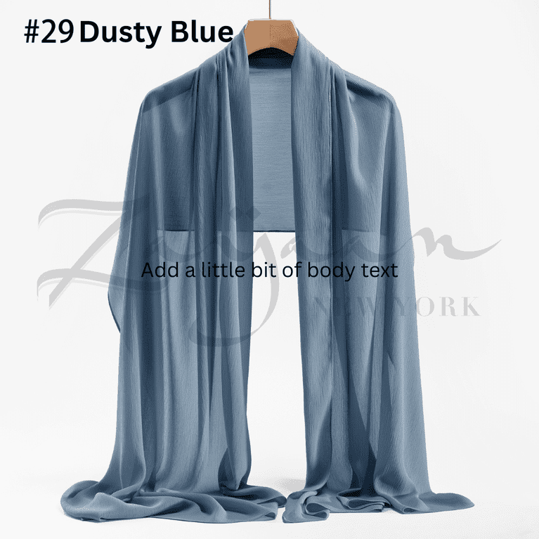 Chiffon Crepe Hijab