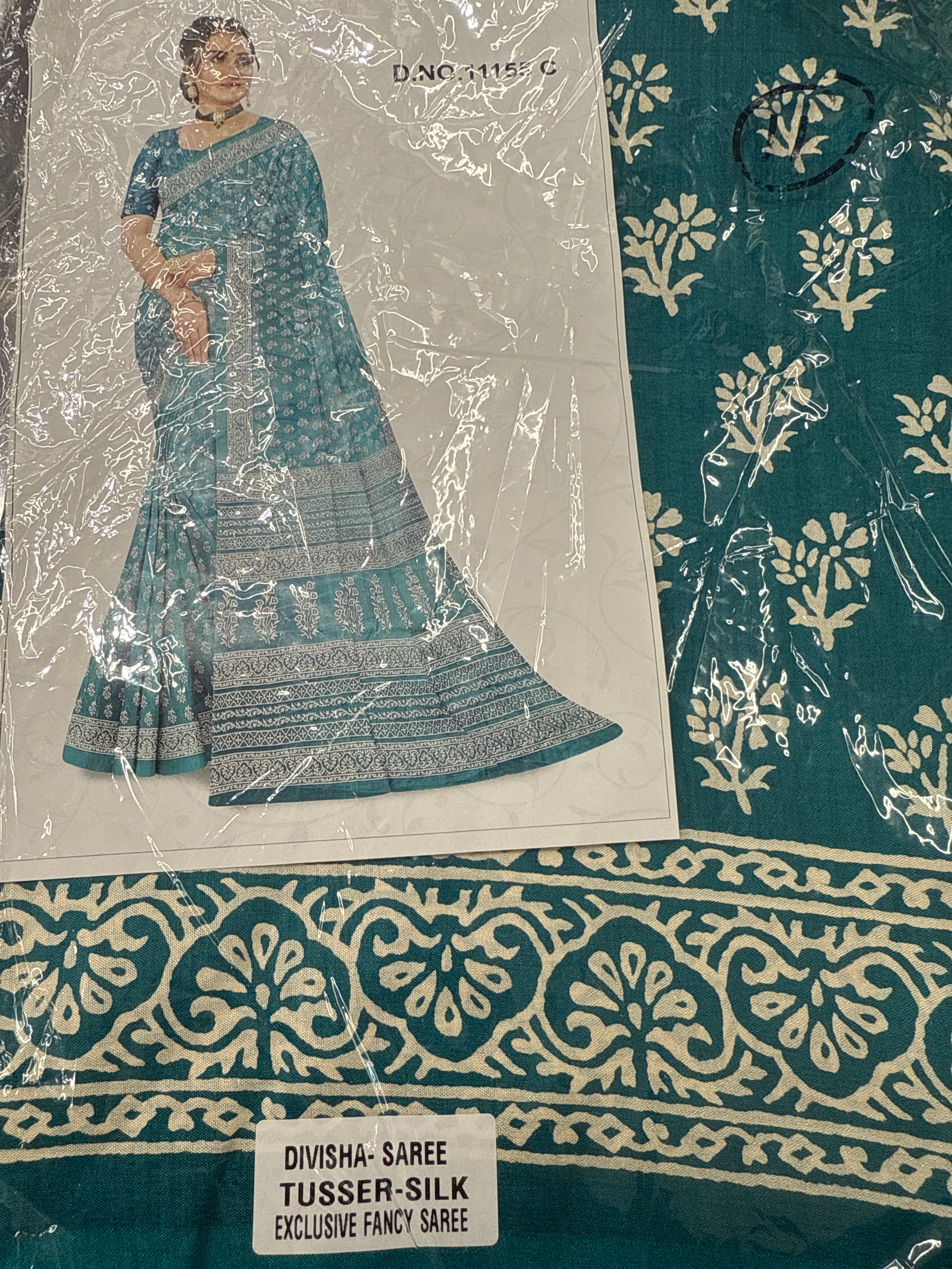 TUSSAR SILK PRINTED