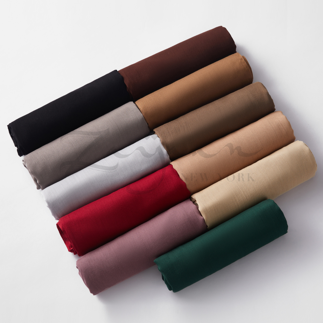 Premium Viscose DBL Stch Modal Hijab