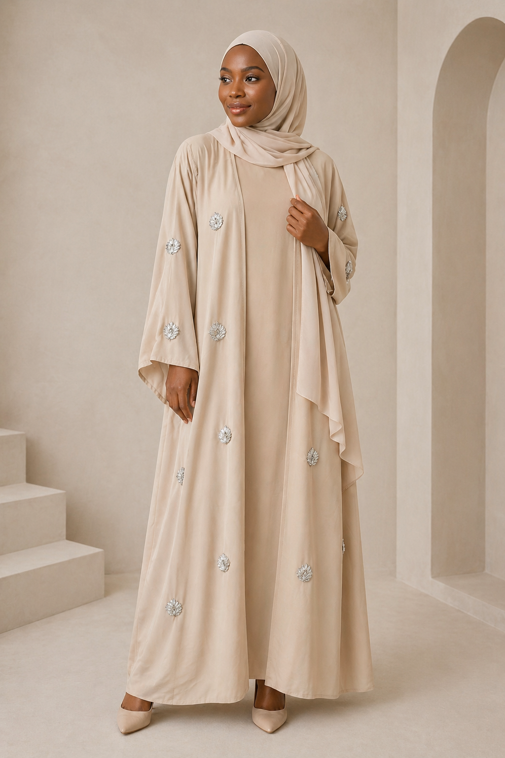 Layali Sand Abaya