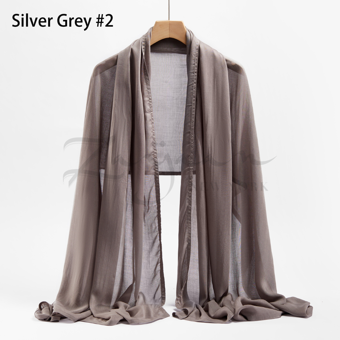 Premium Viscose DBL Stch Modal Hijab