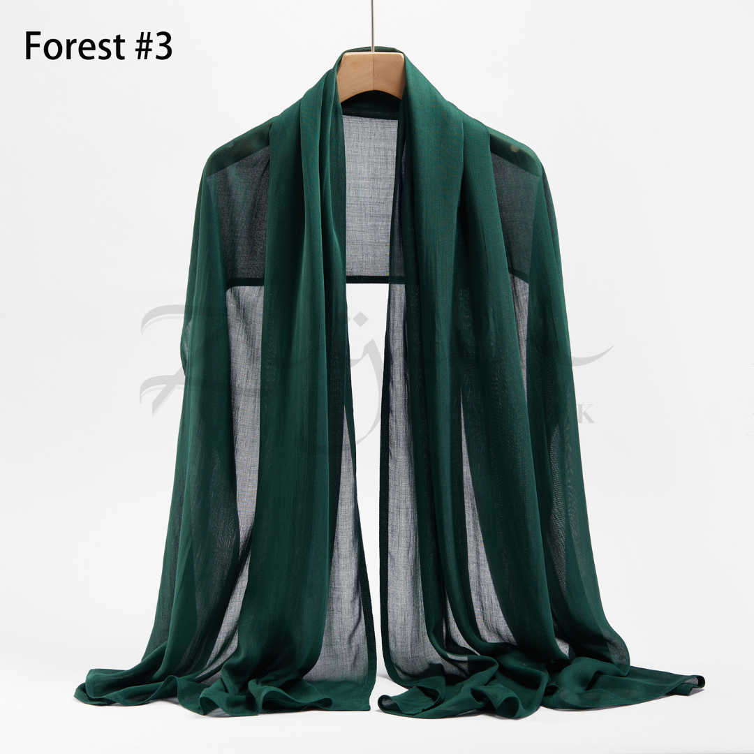 Premium Viscose DBL Stch Modal Hijab