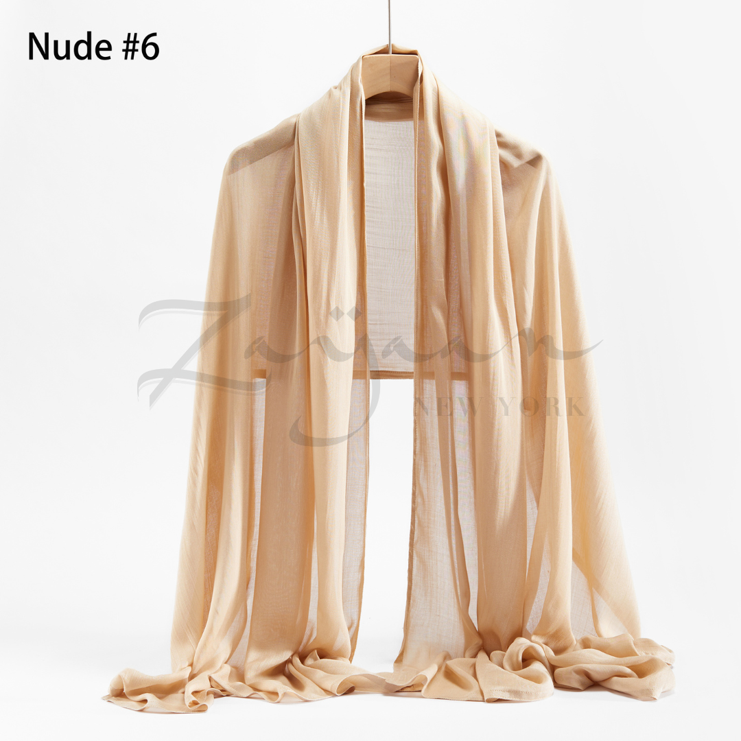Premium Viscose DBL Stch Modal Hijab