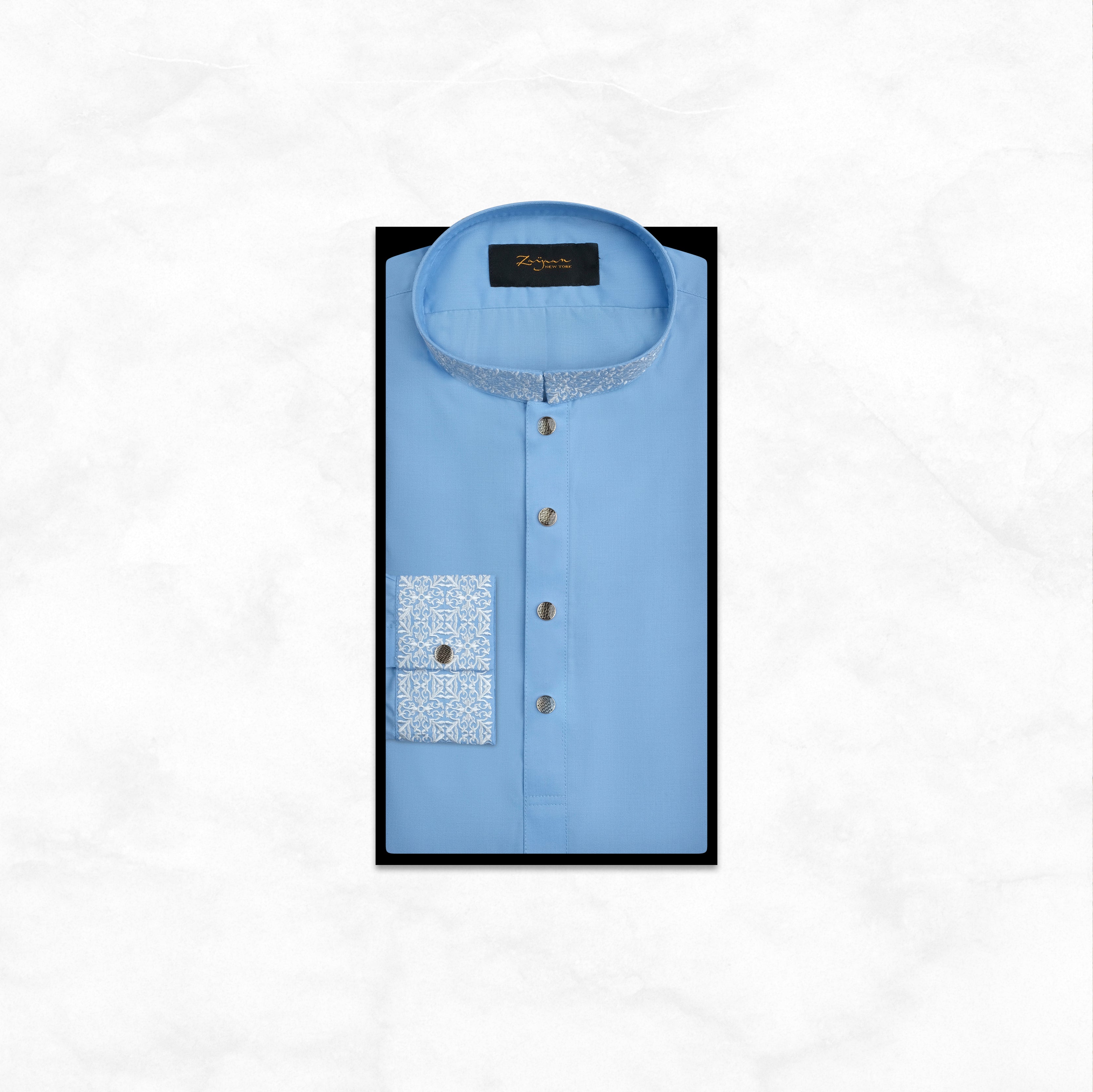 Premium panjabi I light blue
