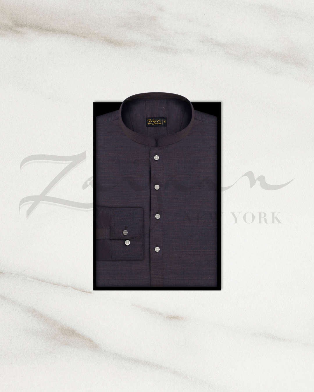 Pakistani Jacquard dark purple-gray