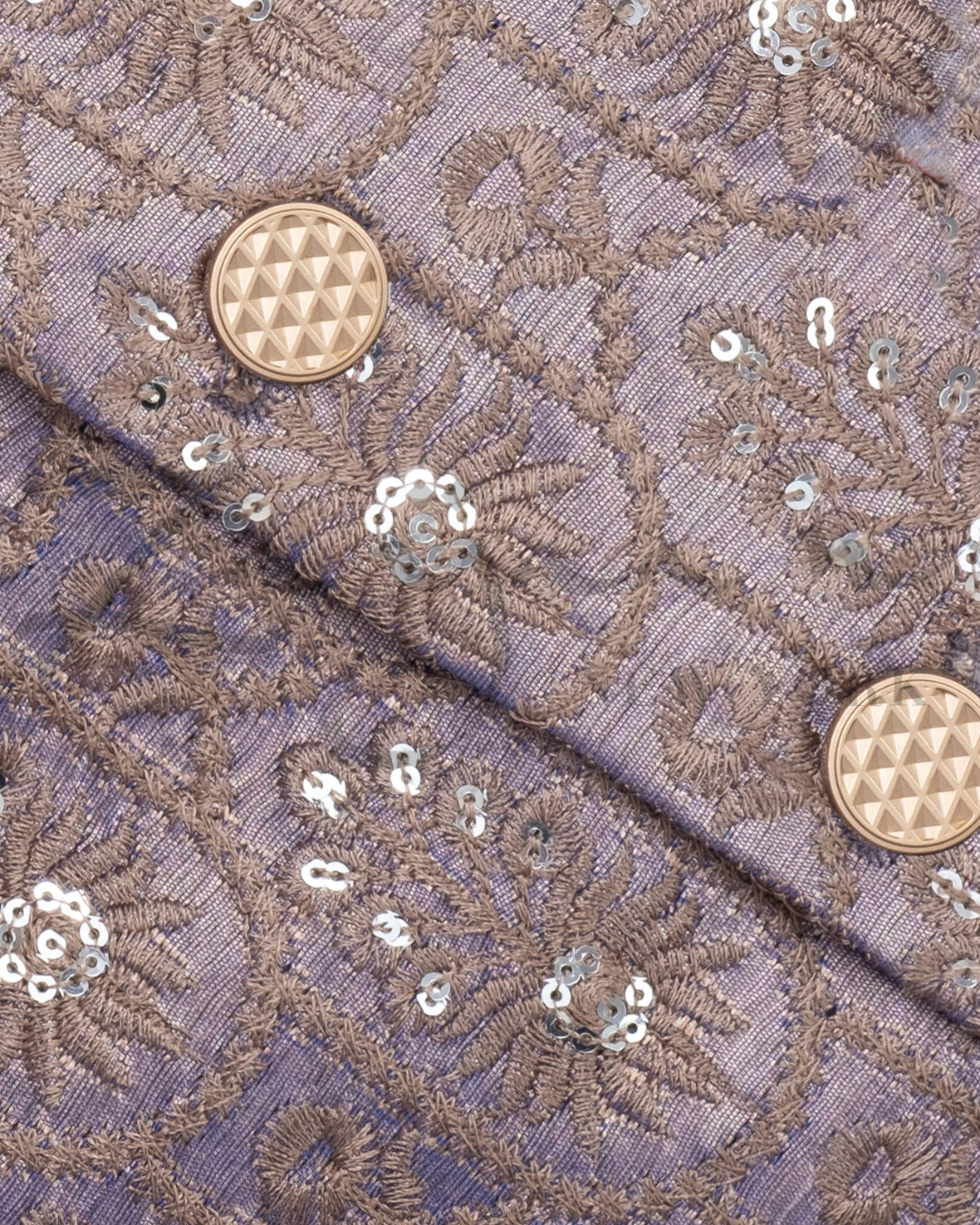 Premium Embroidery Vest | light lavender | Father