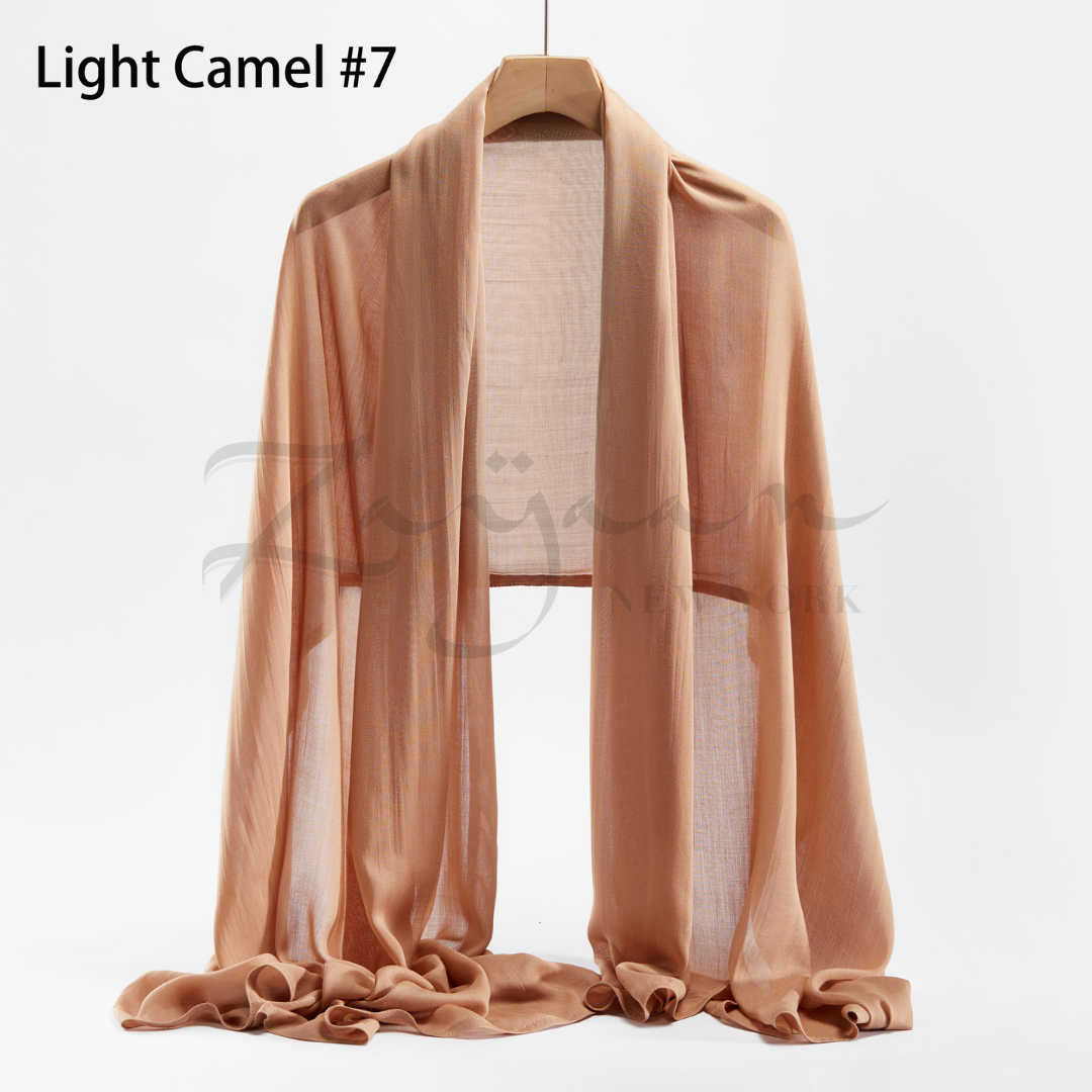 Premium Viscose DBL Stch Modal Hijab