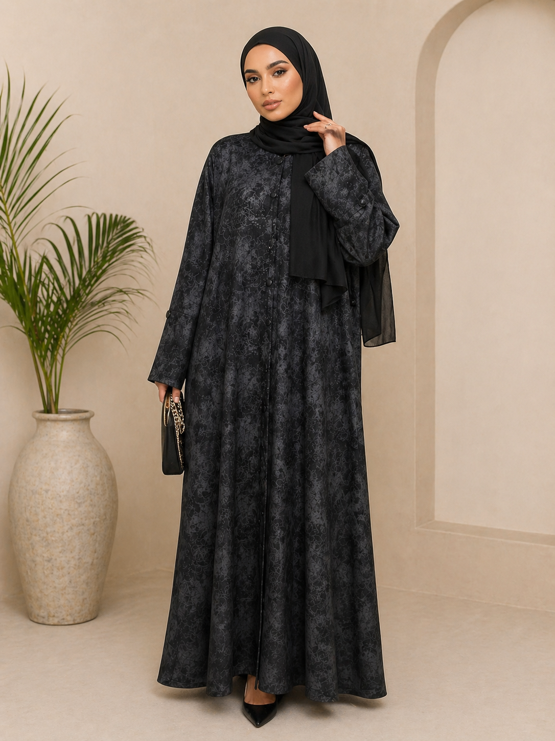 Layali Noir Abaya