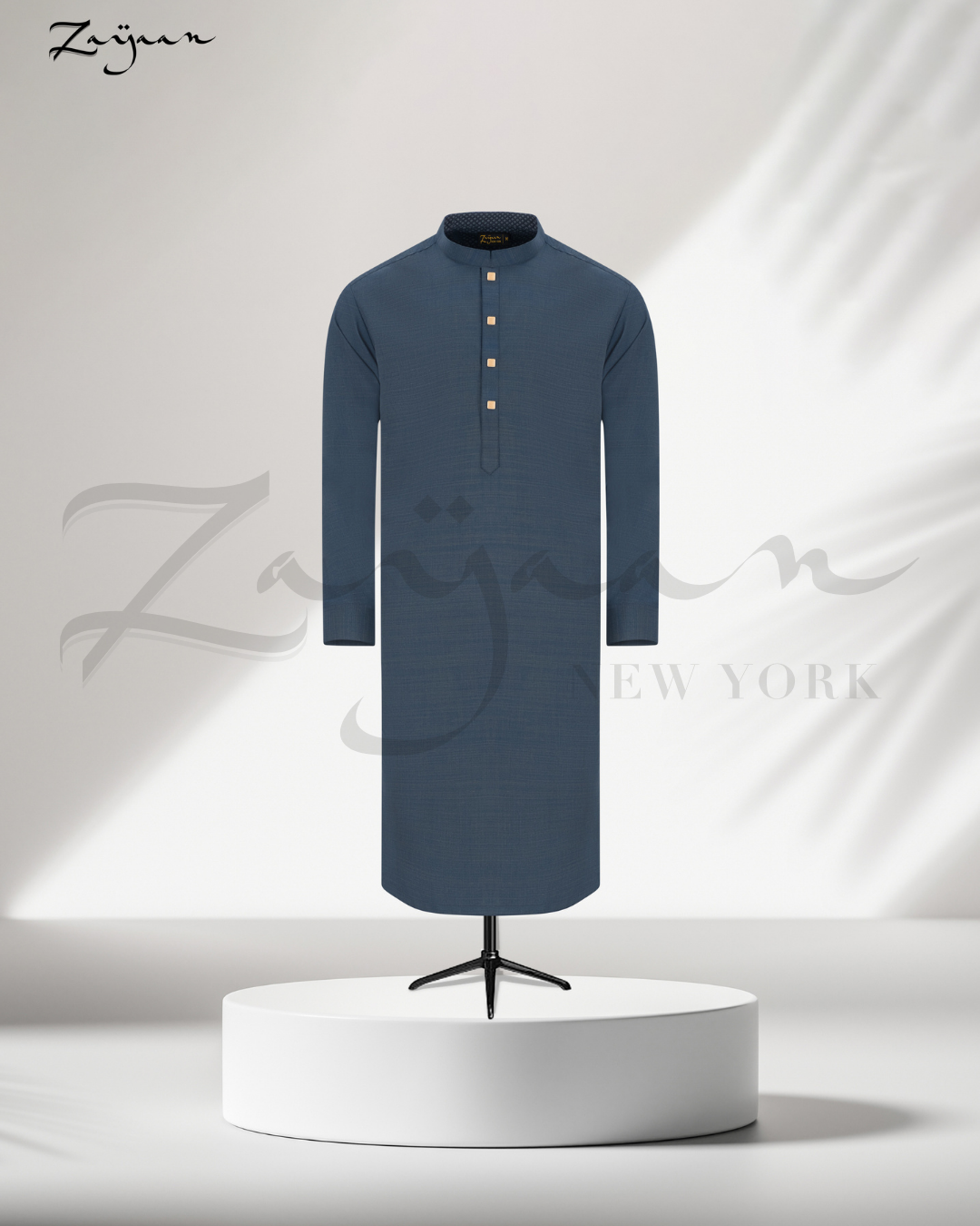 Pakistani Jacquard navy blue