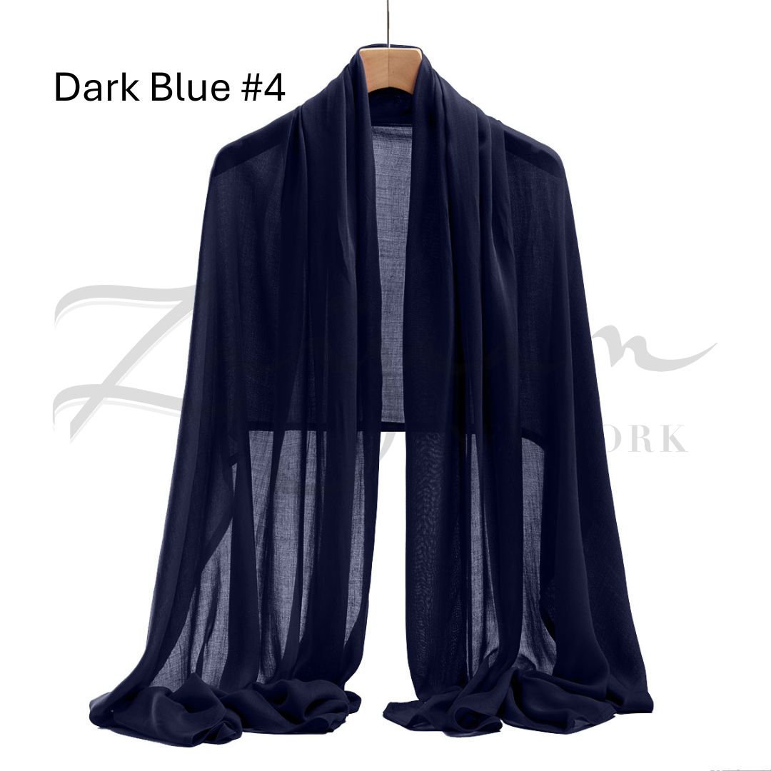 Premium Viscose DBL Stch Modal Hijab