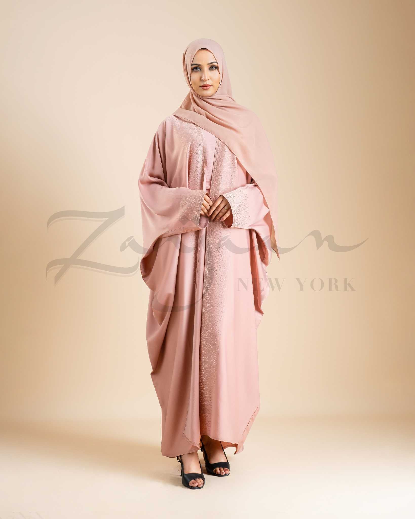 Flowing Draped Abaya
