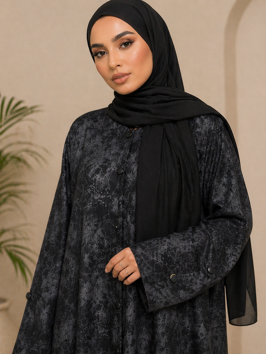 Layali Noir Abaya