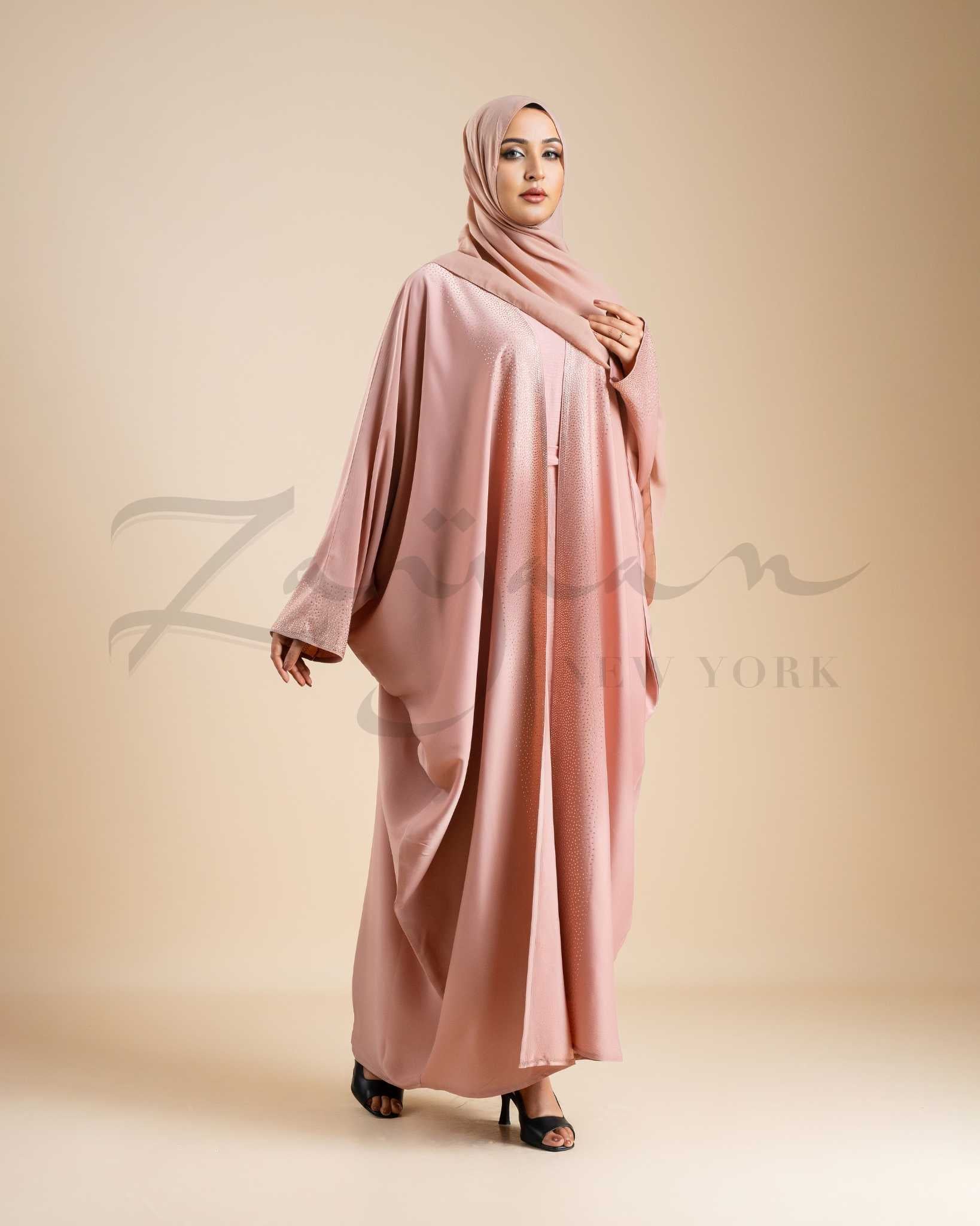 Flowing Draped Abaya