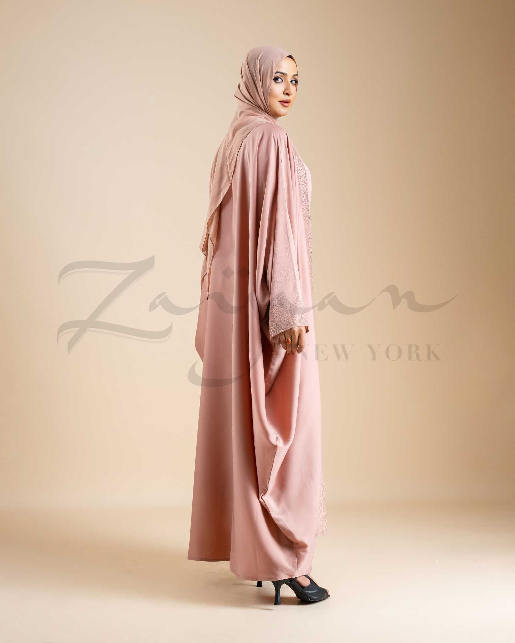 Flowing Draped Abaya