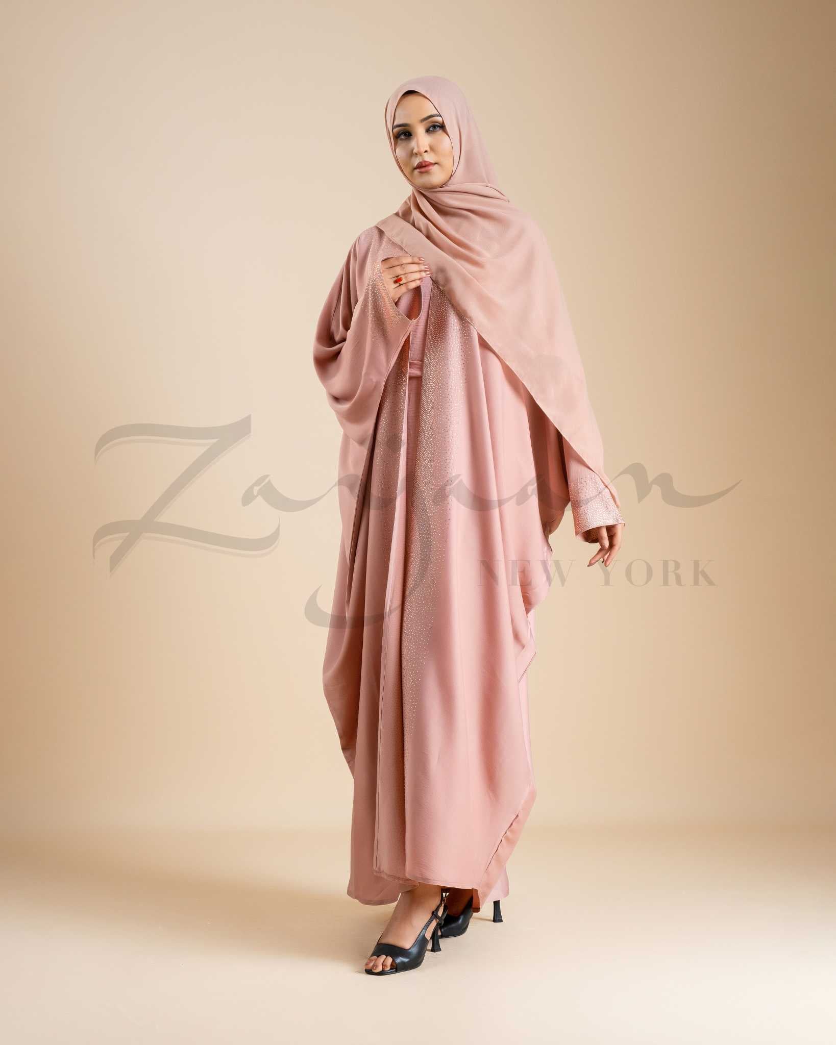Flowing Draped Abaya