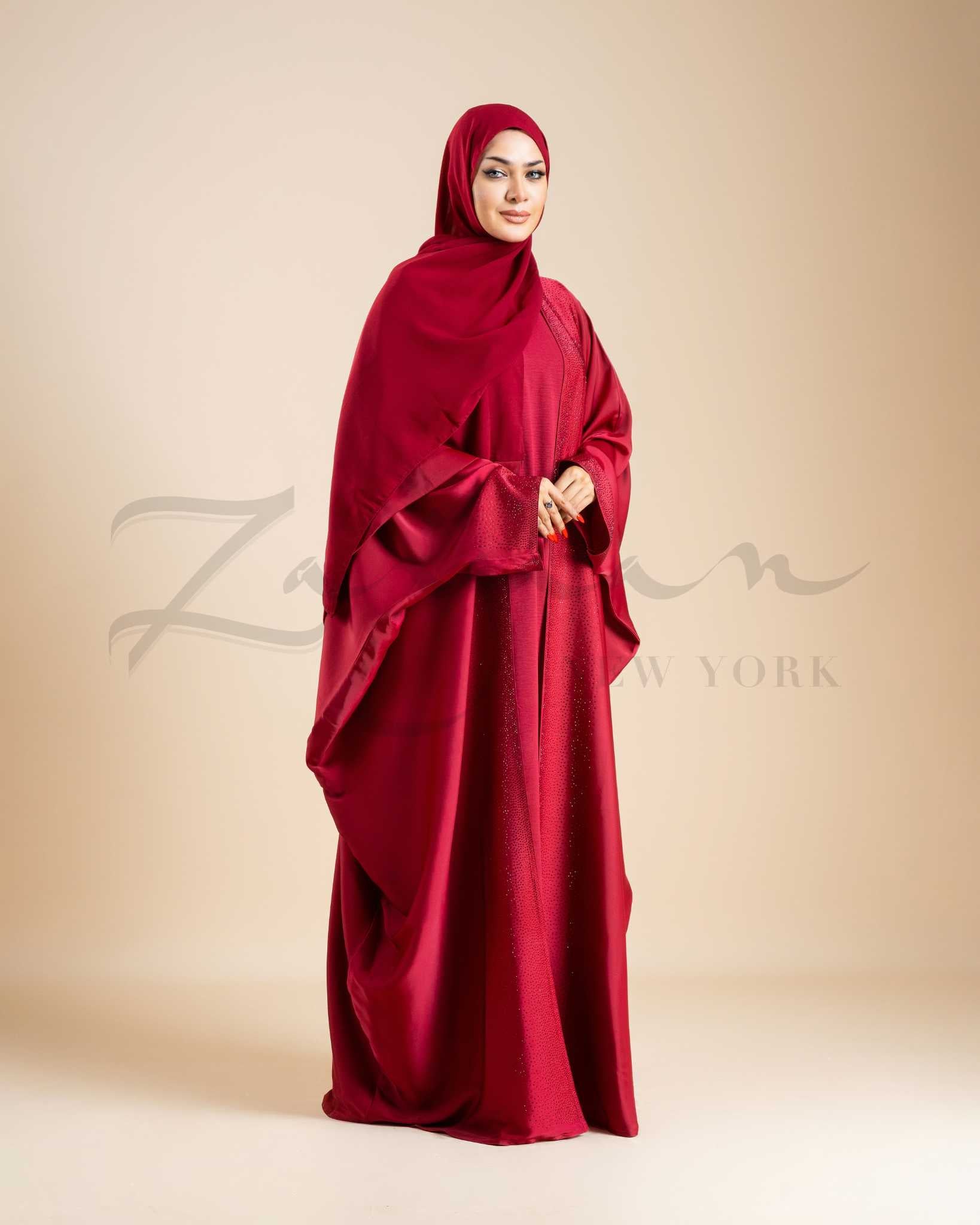 Flowing Draped Abaya
