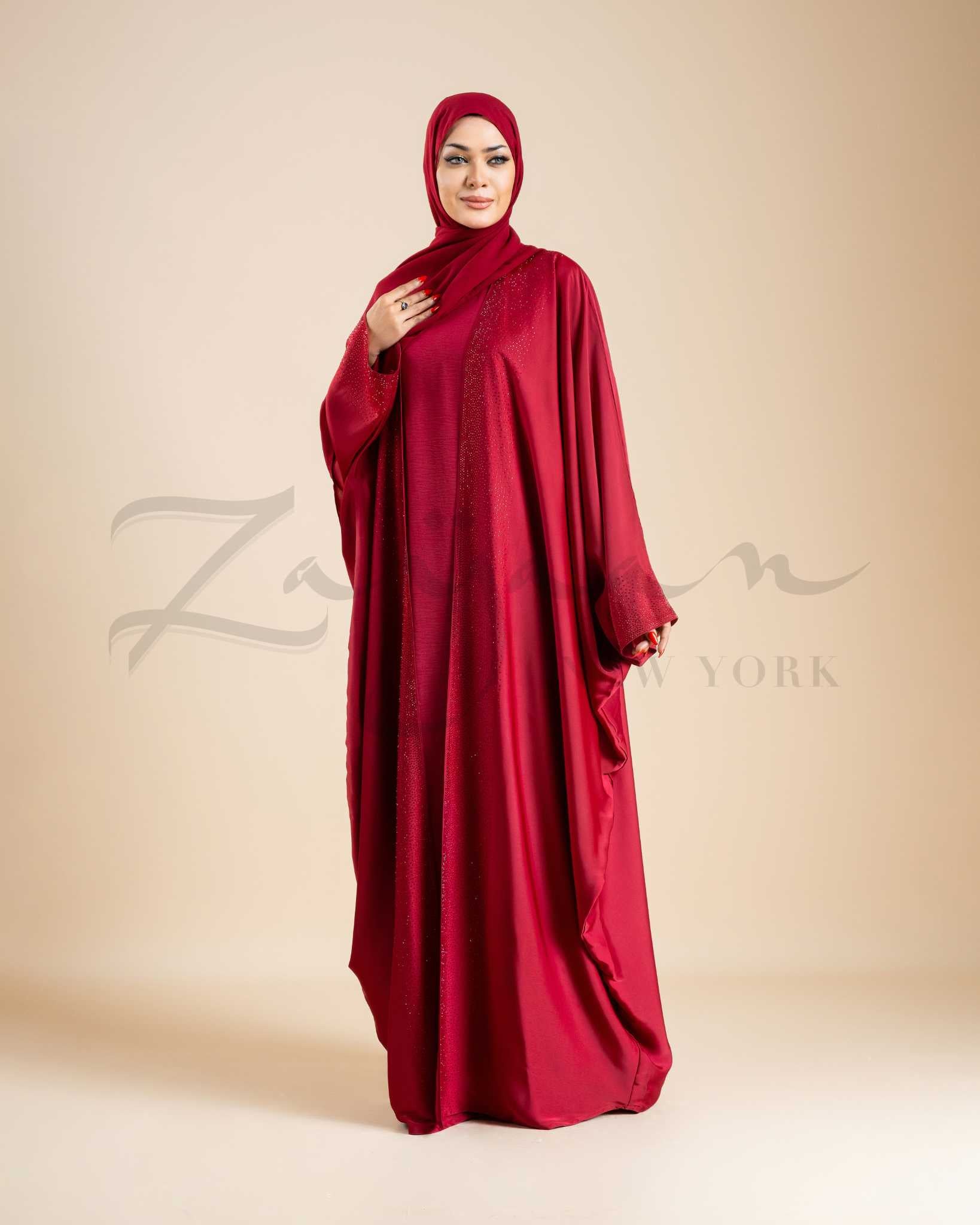 Flowing Draped Abaya