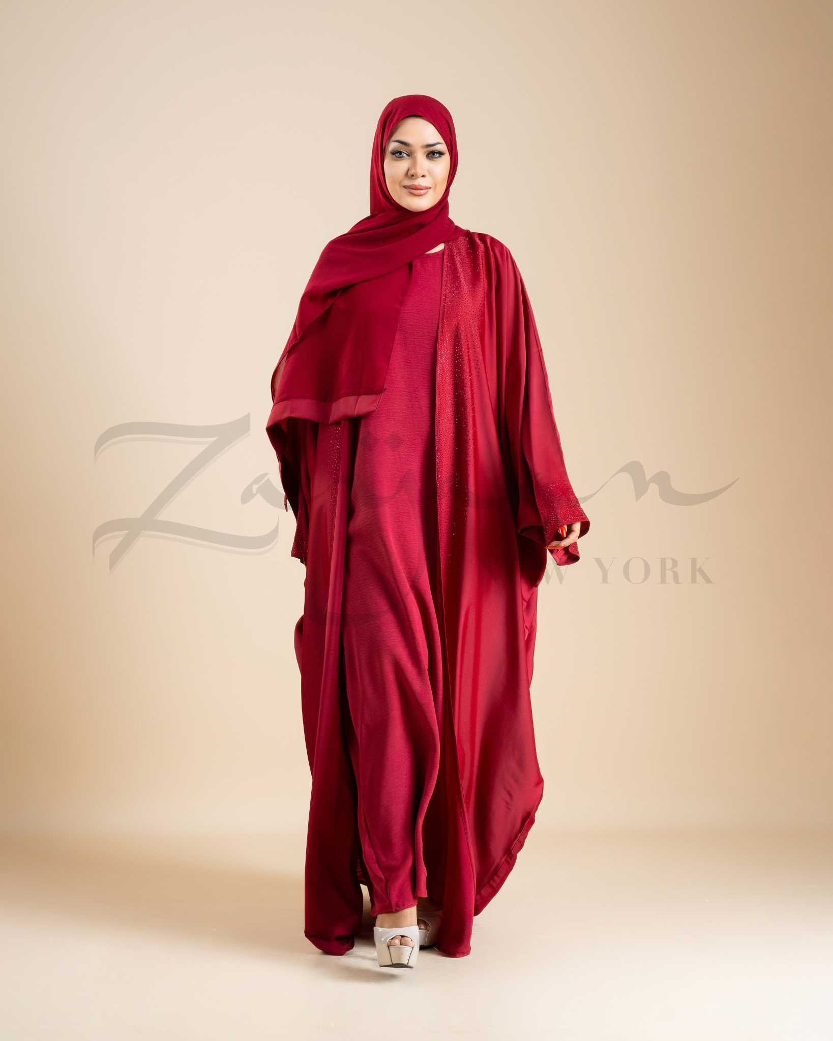 Flowing Draped Abaya