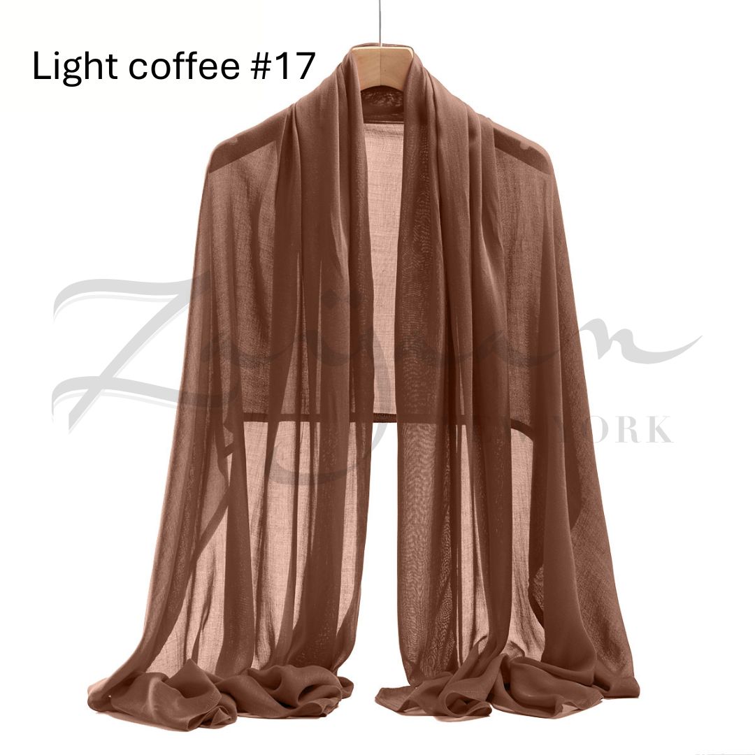 Premium Viscose DBL Stch Modal Hijab