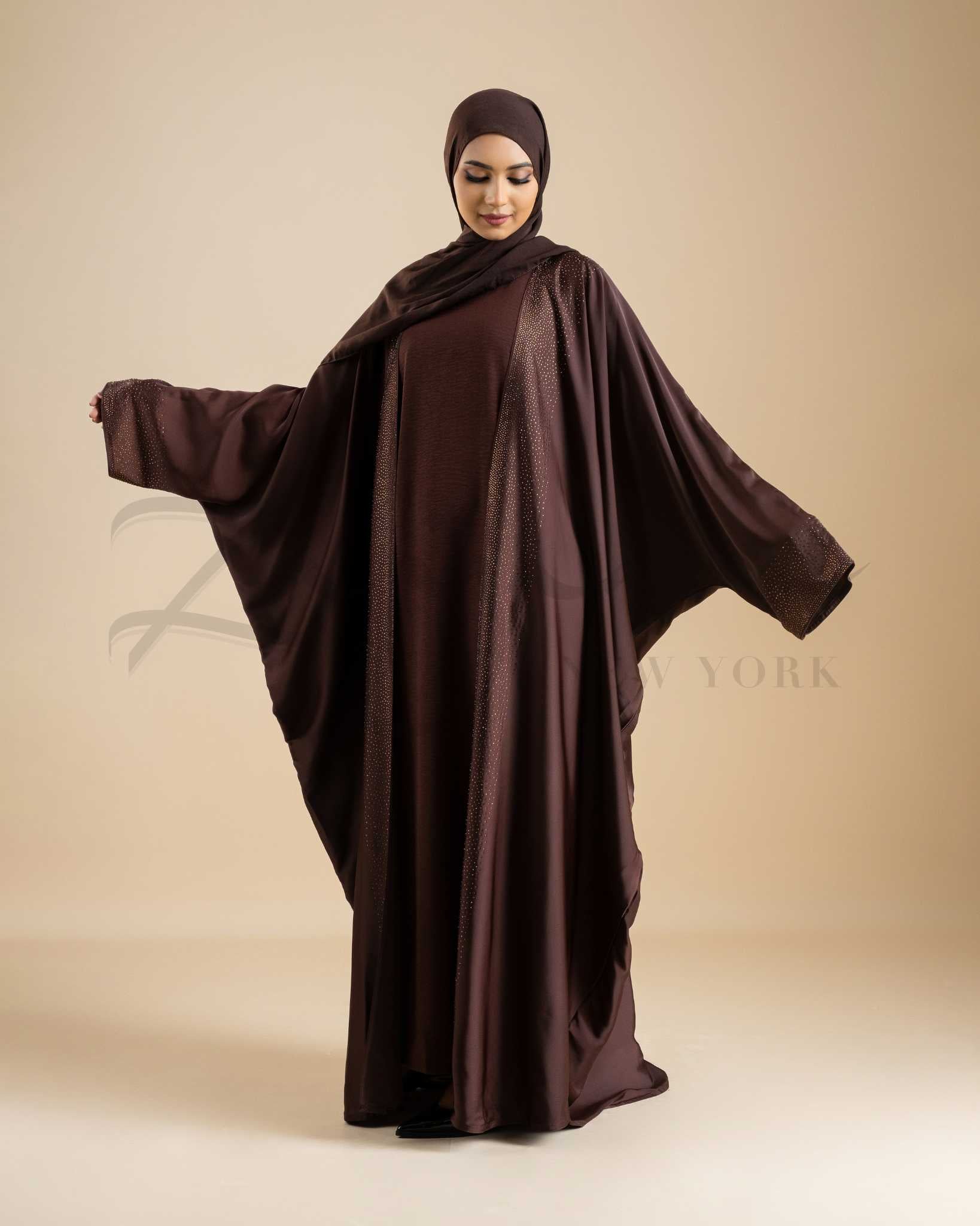 Flowing Draped Abaya